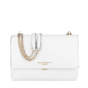 BRUNO MAGLI CHAIN MULTI LEATHER SHOULDER BAG